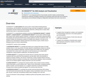 3BIGS lanza plataforma de análisis de bio-big data en AWS Marketplace