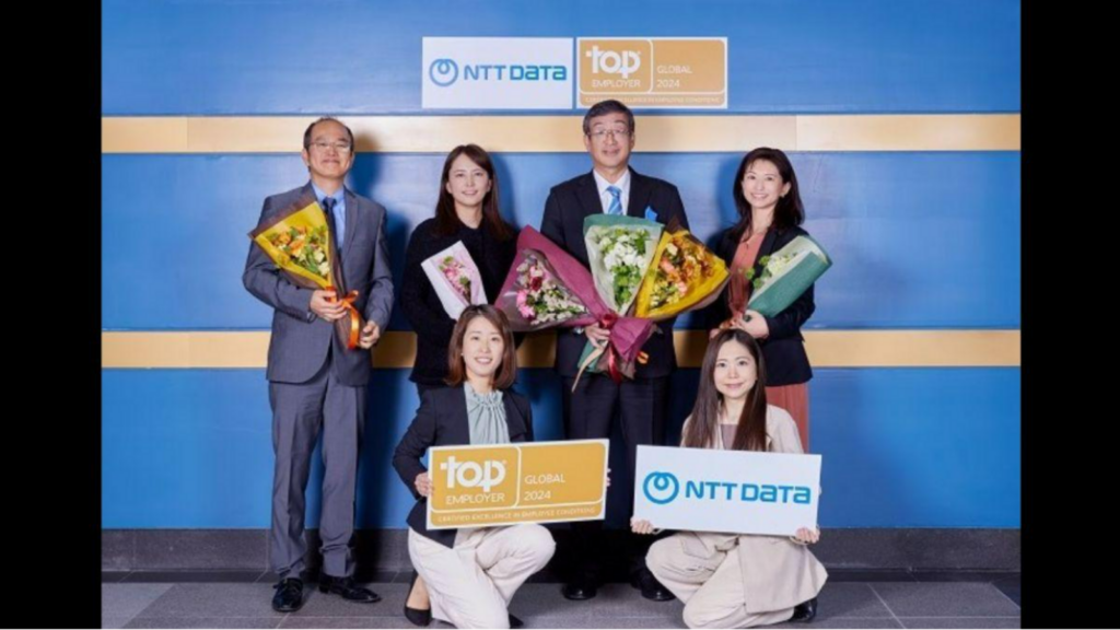 NTT DATA Business Solutions reconocido como uno de los principales empleadores globales en 2024