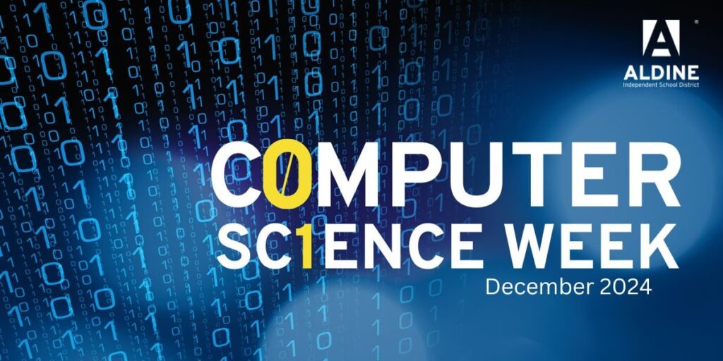 Los estudiantes del distrito participan en actividades de la Semana de Educación en Ciencias de la Computación – Aldine ISD