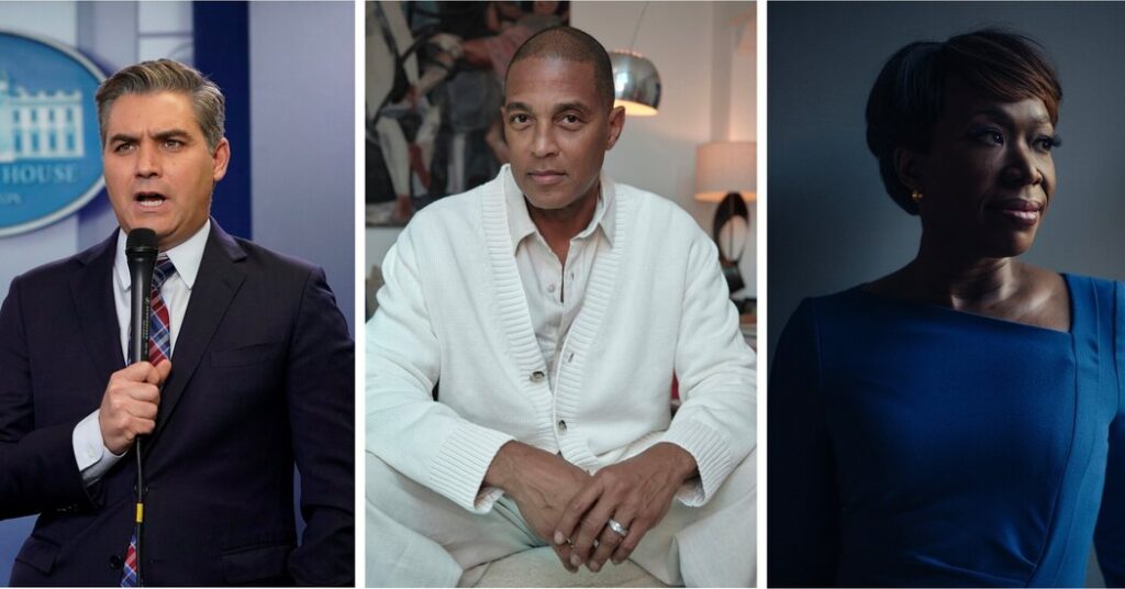 ¿Por qué las noticias de televisión como la alegría alegre y Don Lemon se están ejecutando para conversar?