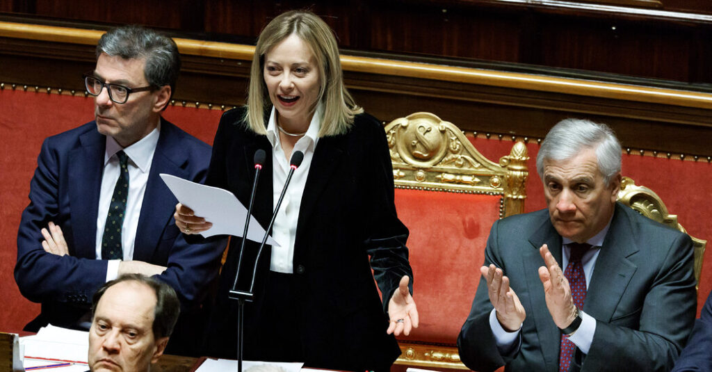 Meloni se mantiene en el medio como la tensión entre Trump y Europa