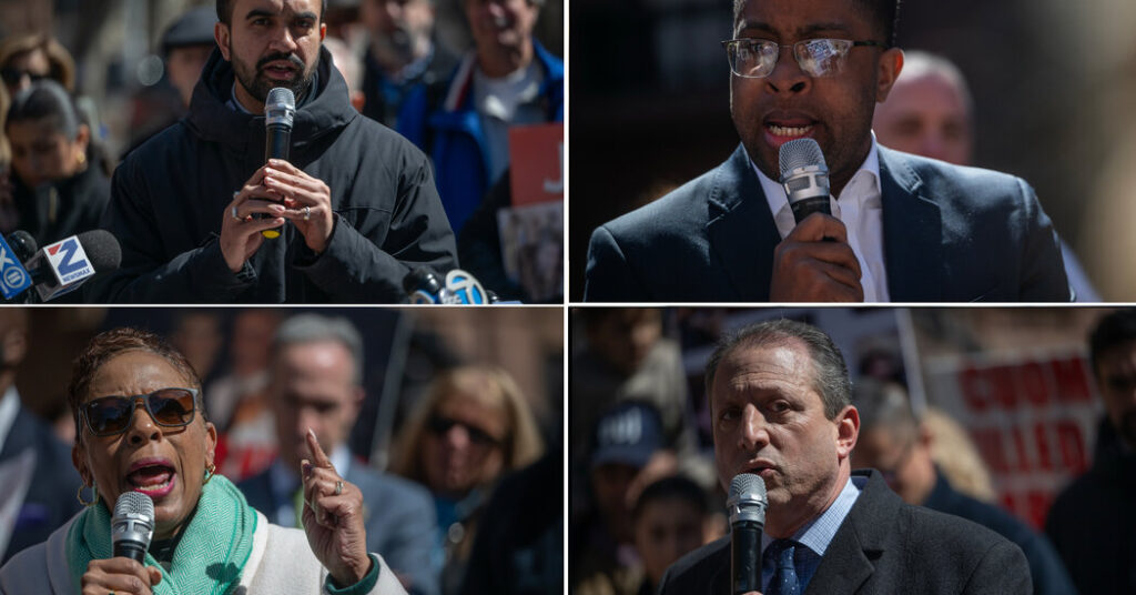 Trabajo Familias Partido 4 candidatos que terminan en estrategia para romper Cuomo