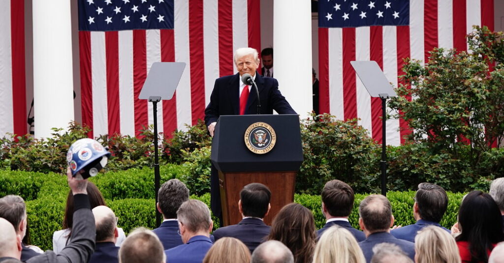Trump informa las tarifas de represalismo: actualizaciones en vivo