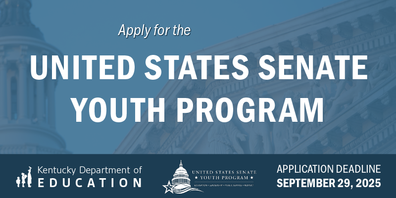 Solicitudes para 2026 Programa Juvenil del Senado de EE. UU. No pagado – Profesor de Kentucky