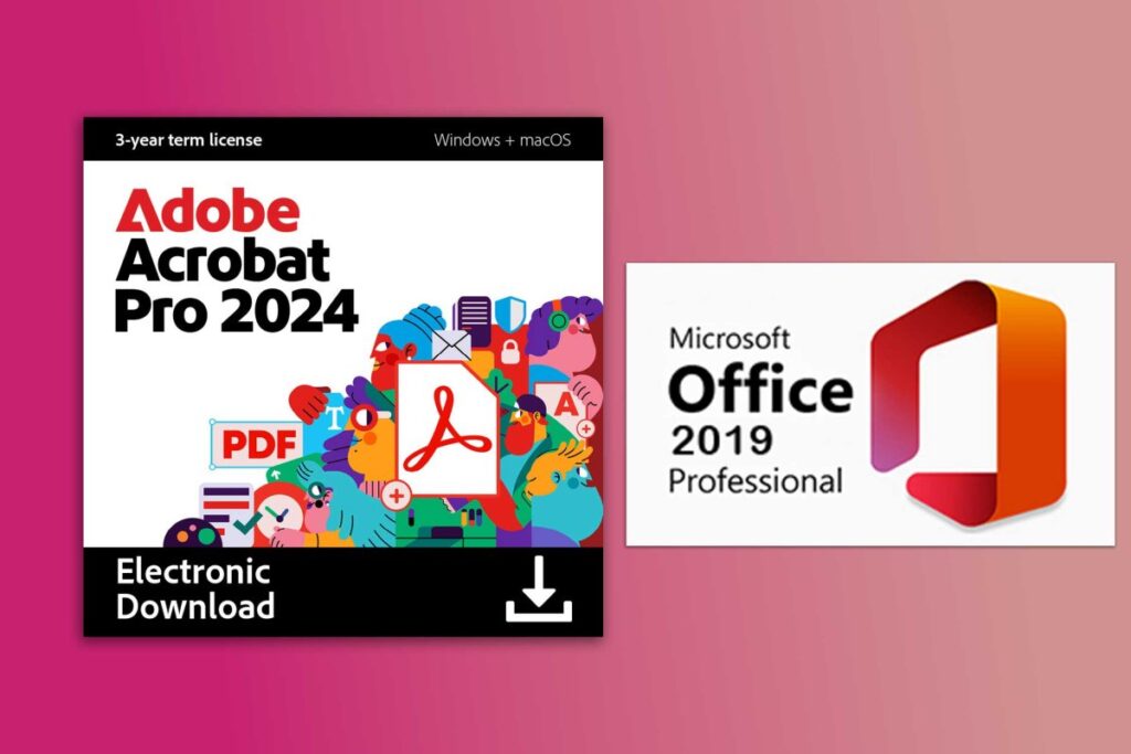 Ahorre más de $400 en Adobe Acrobat Pro y una licencia de por vida de Microsoft Office