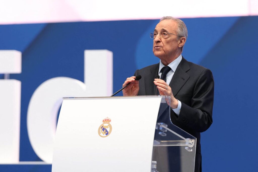 El Real Madrid está trabajando con Apple para producir un documental extraordinario para 2026, dice el presidente Pérez