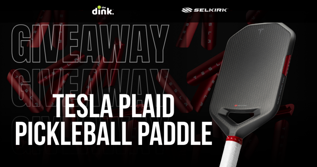 Estamos regalando la paleta Tesla Pickleball (sí, esa) – Dink Pickleball
