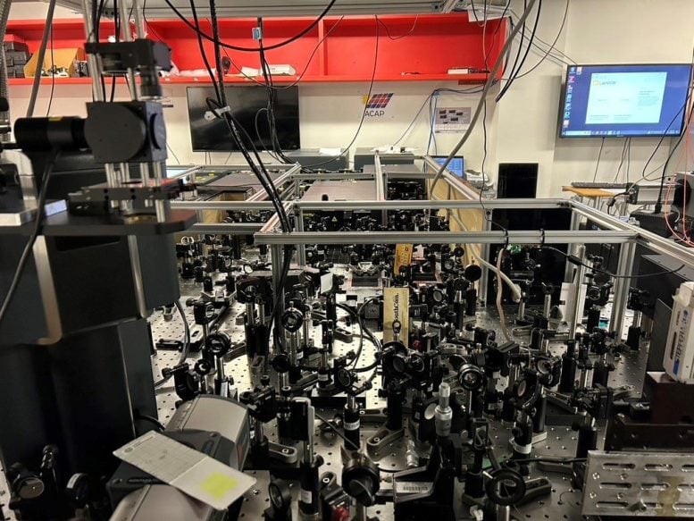 Laboratorio de láser ultrarrápido de la Universidad de Melbourne