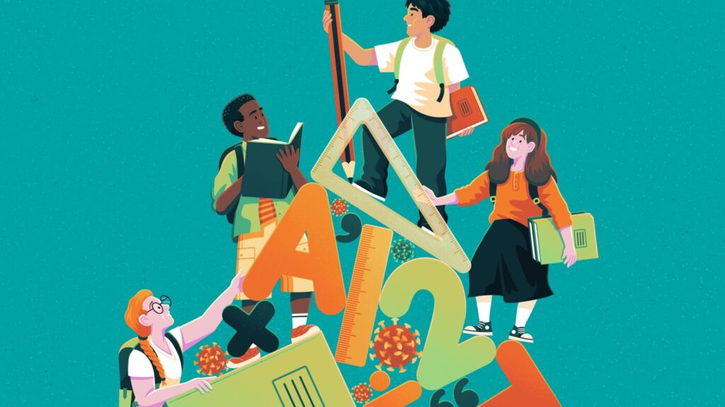 Los niños obtienen puntajes en pruebas de matemáticas y lectura antes de COVID: NPR